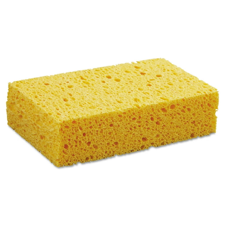 Rubbermaid® Commercial Steel Sponge Mop, 12 Wide Yellow Cellulose