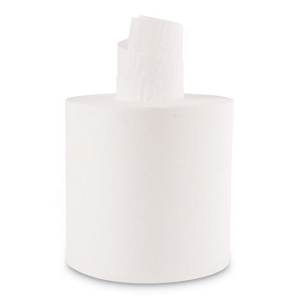 Boardwalk Center-Pull Roll Towels, 2-Ply, 7.6 x 8.9, White, 600/Roll, 6 ...