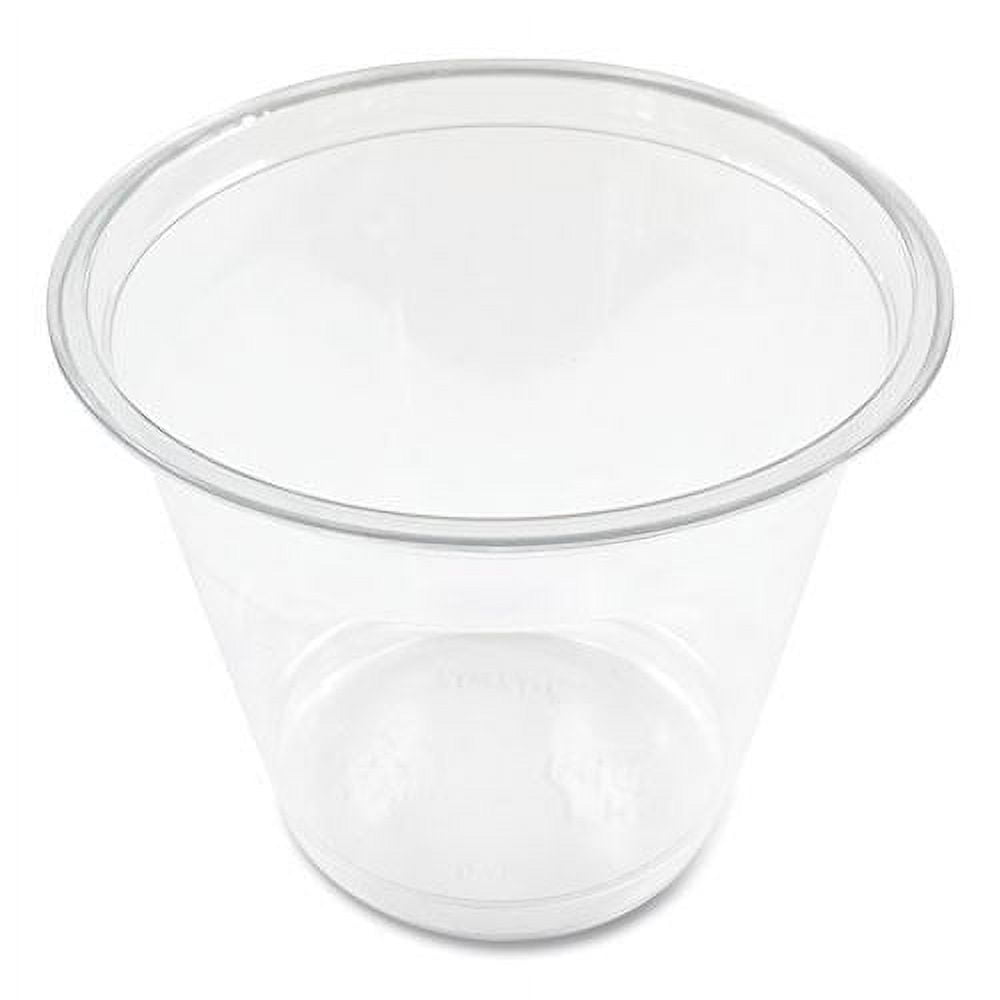 Boardwalk Clear Plastic Cold Cups, Squat, 9 oz, PET, 1,000/ Carton