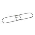 thumbnail image 1 of Clip-On Dust Mop Frame 48w x 3 1/4d, 1 of 2