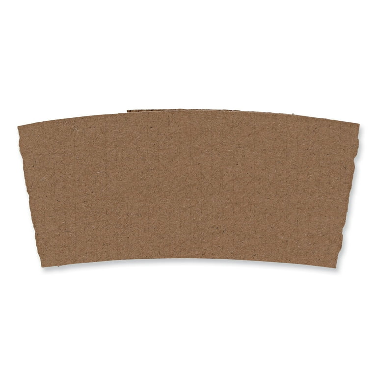 Cup Sleeves, Fits 10 oz to 20 oz Hot Cups, Kraft, 1,200/Carton Cup Sleeves, Fits 10 oz to 20 oz Hot Cups, Kraft, 1,200/Carton