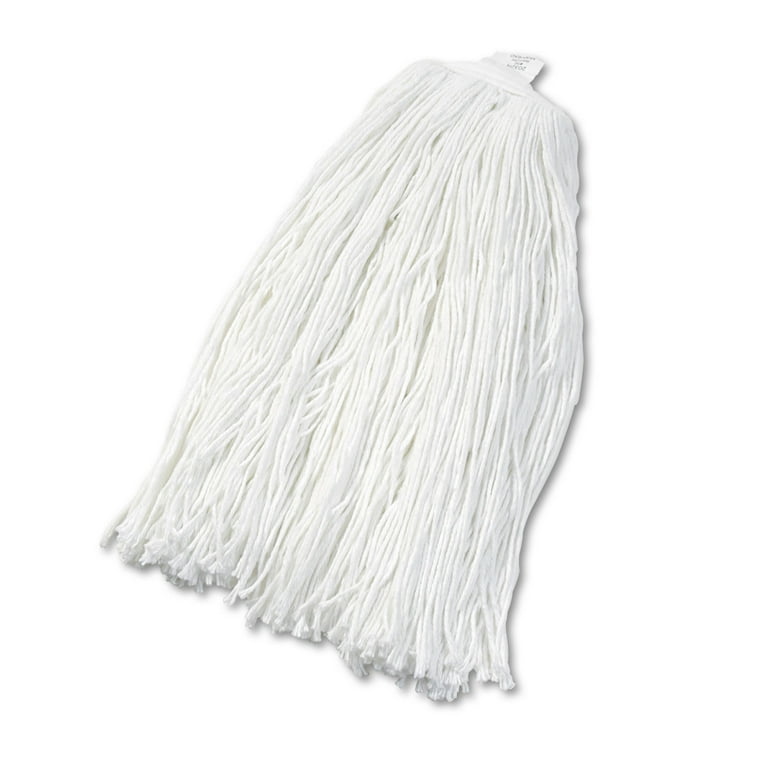 Cut-End Wet Mop Head, Rayon, No. 32, White, 12/Carton Cut-End Wet Mop Head, Rayon, No. 32, White, 12/Carton