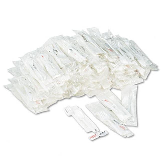 Boardwalk Wrapped Cutlery Kit with Salt, Pepper \u0026 Napkin, 250 Kits (BWK6KITMW)
