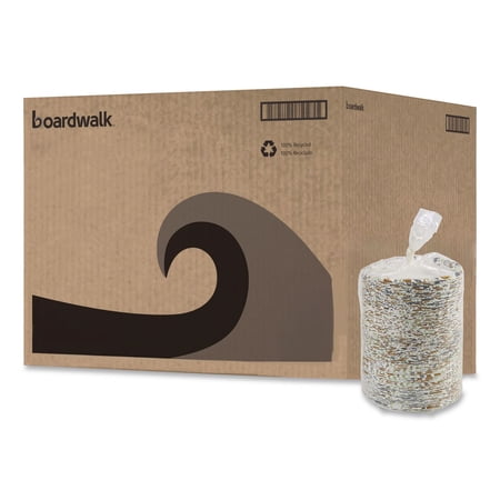 Boardwalk Deerfield 6 Inch Printed Paper Plates, 1000 Count