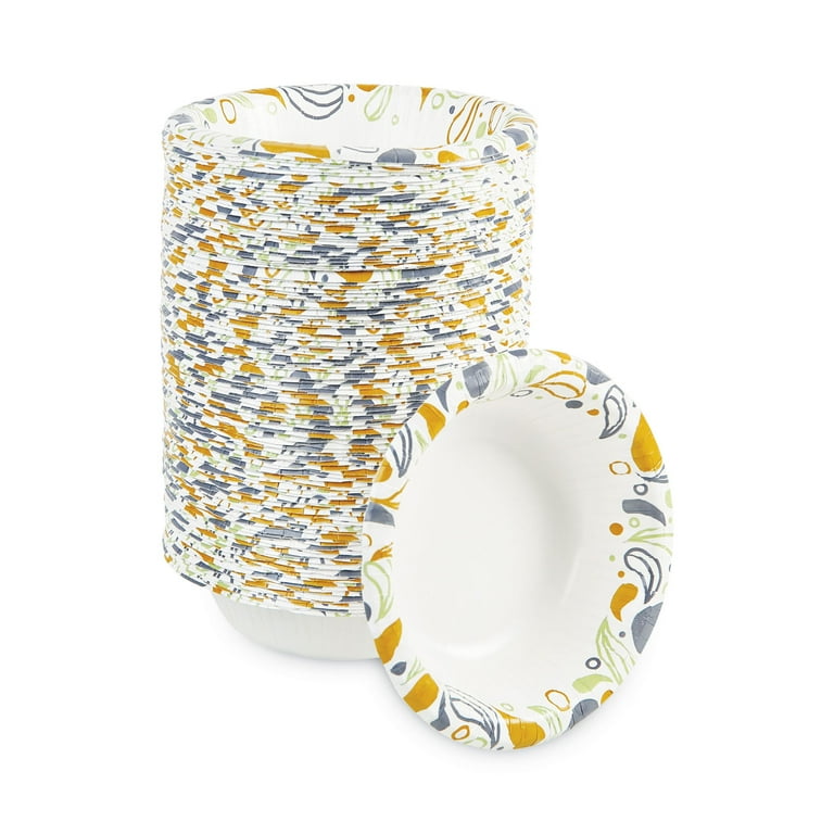 Deerfield Printed Paper Bowl, 12 oz, Coated/Soak Proof, Multicolor, 125/Pack, 8 Packs/Carton Deerfield Printed Paper Bowl, 12 oz, Coated/Soak Proof, Multicolor, 125/Pack, 8 Packs/Carton