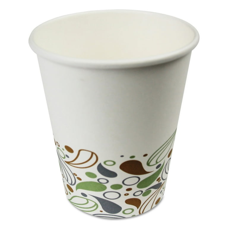 Deerfield Printed Paper Hot Cups, 8 oz, 50 Cups/Sleeve, 20 Sleeves/Carton Deerfield Printed Paper Hot Cups, 8 oz, 50 Cups/Sleeve, 20 Sleeves/Carton