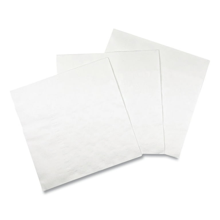 Dinner Napkin, 1-Ply, 17 x 17, White, 250/Pack, 12 Packs/Carton Dinner Napkin, 1-Ply, 17 x 17, White, 250/Pack, 12 Packs/Carton