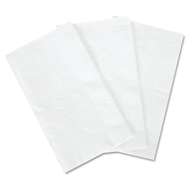 Dinner Napkin, 2-Ply, 17 x 15, White, 100/Pack, 30 Packs/Carton Dinner Napkin, 2-Ply, 17 x 15, White, 100/Pack, 30 Packs/Carton