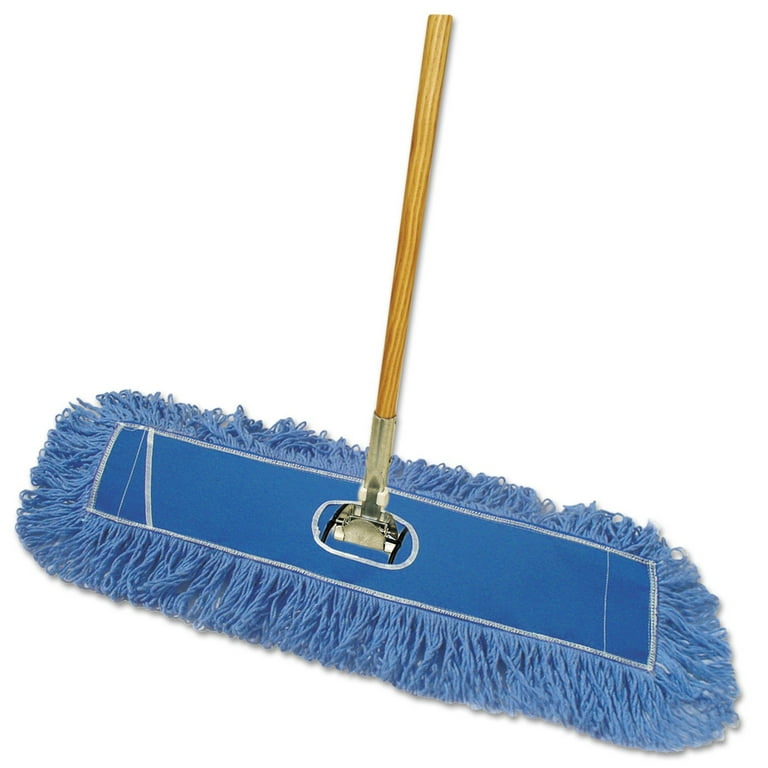 Dry Mopping Kit, 36 x 5 Blue Blended Synthetic Head, 60 Dry Mopping Kit, 36 x 5 Blue Blended Synthetic Head, 60