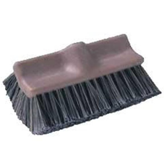Boardwalk  Dual-Angle Foam Block Vehicle Brush - Black/White - 3.25in. x 10in.