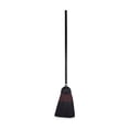 thumbnail image 1 of Boardwalk Flagged Tip Poly Bristle Janitor Brooms, 10 x 58.5, Wood Handle, Natural/Black, 12/Carton, 1 of 6