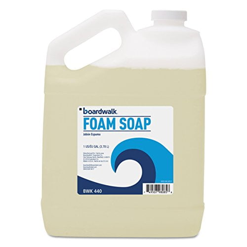 Boardwalk Foaming Hand Soap Honey Almond Scent 1 Gallon Bottle 440EA