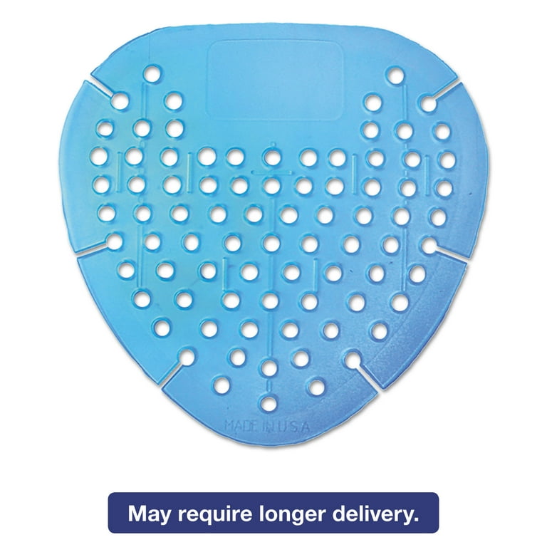 Gem Urinal Screens, Cotton Blossom Scent, Blue, 12/Box Gem Urinal Screens, Cotton Blossom Scent, Blue, 12/Box