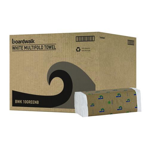 Boardwalk Boardwalk Green C-fold Towels, 10.13 X 12.75, Natural White, 150/pack, 16 Packs/carton