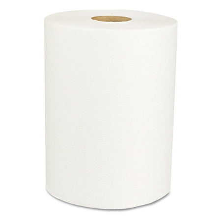 Boardwalk Green Universal Roll Towels, Natural White, 8"x425ft, 12 Rolls/Carton -BWK15GREEN