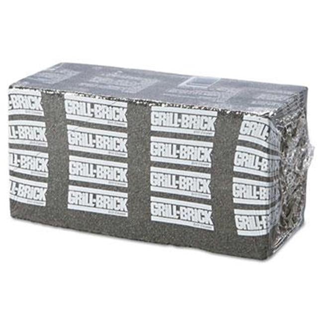 Grill Brick, 8 x 4, Black, 12/Carton Grill Brick, 8 x 4, Black, 12/Carton