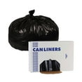 thumbnail image 1 of Boardwalk H7658HBK 38 in. x 58 in. 0.7 mil 60 gal. Linear Low Density Industrial Can Liners - Black (100/Carton), 1 of 7