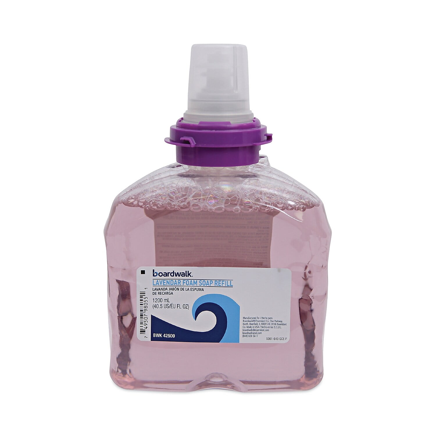 Boardwalk Lavender Foam Soap Cranberry Scent 1 200 mL Refill 2/Carton (BWK42500)
