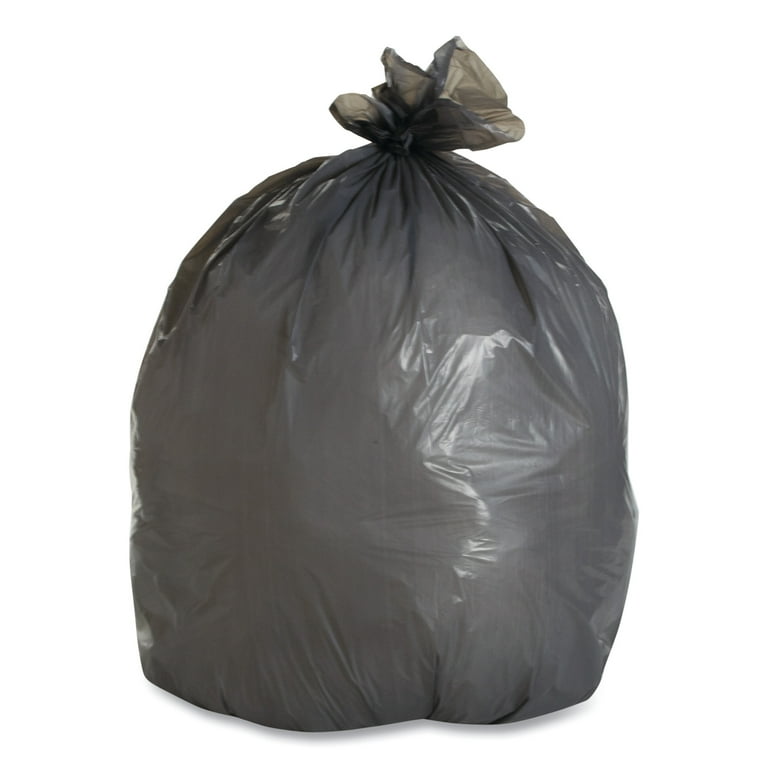 Linear Low Density Industrial Can Liners, 56 gal, 1.3 mil, 43 x 47, Gray, 100/Carton Linear Low Density Industrial Can Liners, 56 gal, 1.3 mil, 43 x 47, Gray, 100/Carton