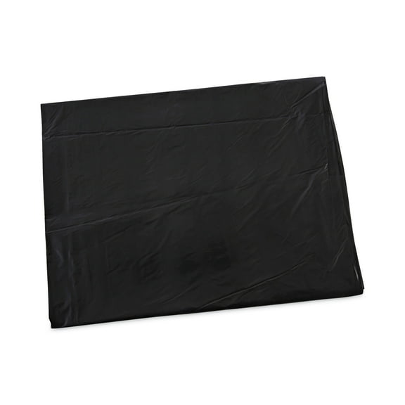 Boardwalk Linear Low Density Industrial Trash Bags, 60 gal, 0.7 mil, 38 x 58, Black, 100/Carton
