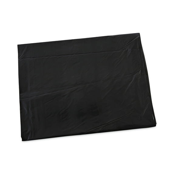 Boardwalk Linear Low Density Industrial Trash Bags, 60 gal, 0.7 mil, 38 x 58, Black, 100/Carton