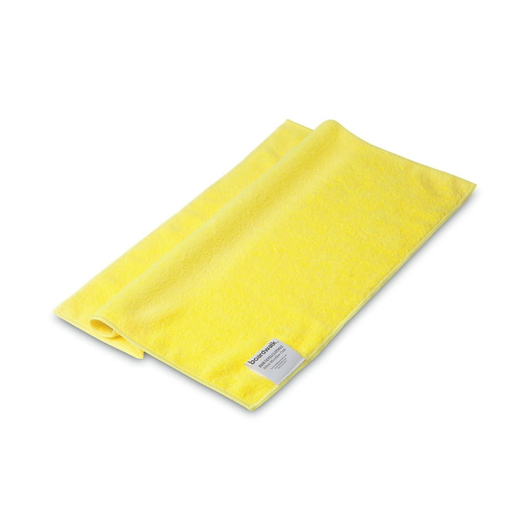 Microfiber Cleaning Cloths, 16 x 16, Yellow, 24/Pack Microfiber Cleaning Cloths, 16 x 16, Yellow, 24/Pack