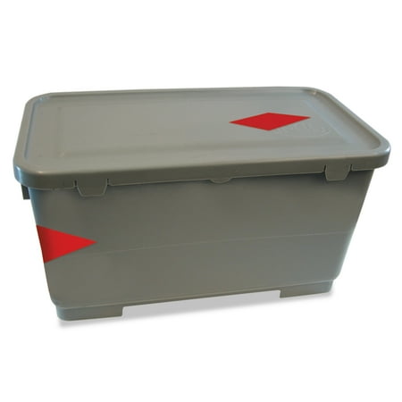 Boardwalk Microfiber chrg Bucket, 6 gal, Polypropylene, Gray, 11 x 21 x 11 1/2 -BWKCBMF6GY