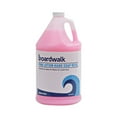 thumbnail image 1 of Boardwalk Mild Cleansing Pink Lotion Soap, Floral-Lavender, Liquid, 1 gal Bottle, 4/Carton -BWK410CT, 1 of 7