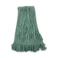 thumbnail image 1 of Boardwalk BWK502GNNB Premium Standard Cotton/Rayon Fiber Mop Head - Medium, Green (12/Carton), 1 of 9