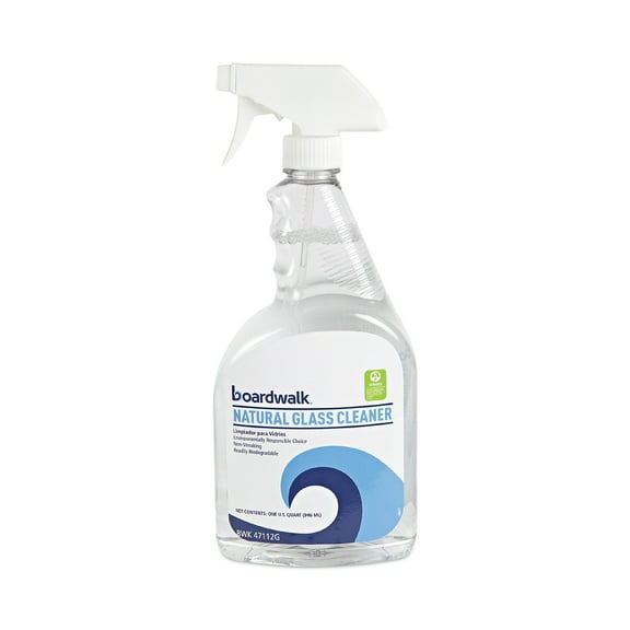 Boardwalk Natural Glass Cleaner 32 oz. Trigger Bottle 12/Carton (BWK47112G)