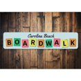 thumbnail image 1 of Boardwalk Novelty Decor, Metal Wall Sign - 4x18 Inches, 1 of 4
