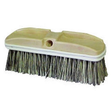 Boardwalk Polystyrene Vehicle Brush w/Vinyl Bumper, 2 1/2" Brush, 10" Handle