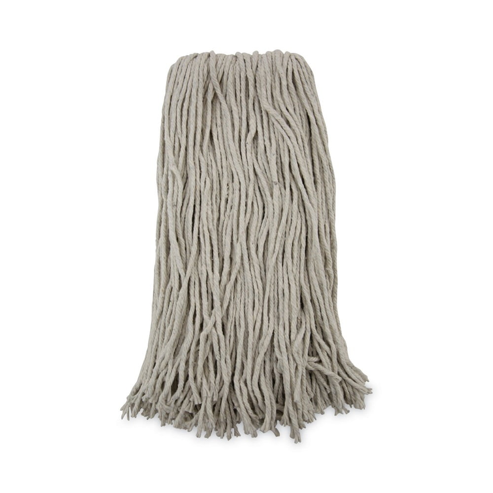 Boardwalk Premium Cut-End Wet Mop Heads Cotton 20oz White 12/Carton 220CCT