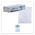 thumbnail image 1 of Boardwalk Reclosable Food Storage Bags, 2 gal, 1.75 mil, 13" x 15", Clear, 100/Box, 1 of 7