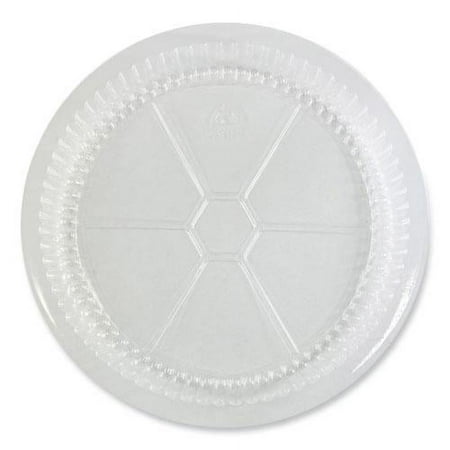 Boardwalk Round Aluminum To-Go Container Lids, Dome Lid, 9", Clear, Plastic, 500/Carton