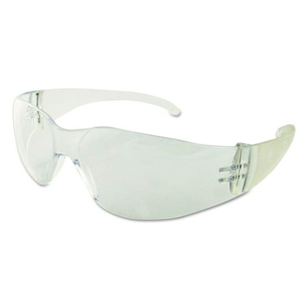 product image of Boardwalk Safety Glasses, Clear Frame/Clear Lens, Polycarbonate, Dozen -BWK00021