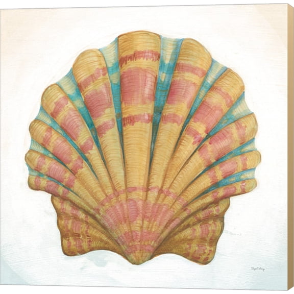 Boardwalk Scallop by Elyse DeNeige, Canvas Wall Art