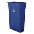 thumbnail image 1 of 23 Gallon Polypropylene Slim Recycling Container - Blue, 1 of 1