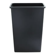 Boardwalk Slim Waste Container, 23 gal, Plastic, Gray (23GLSJGRA) - 5 Pack