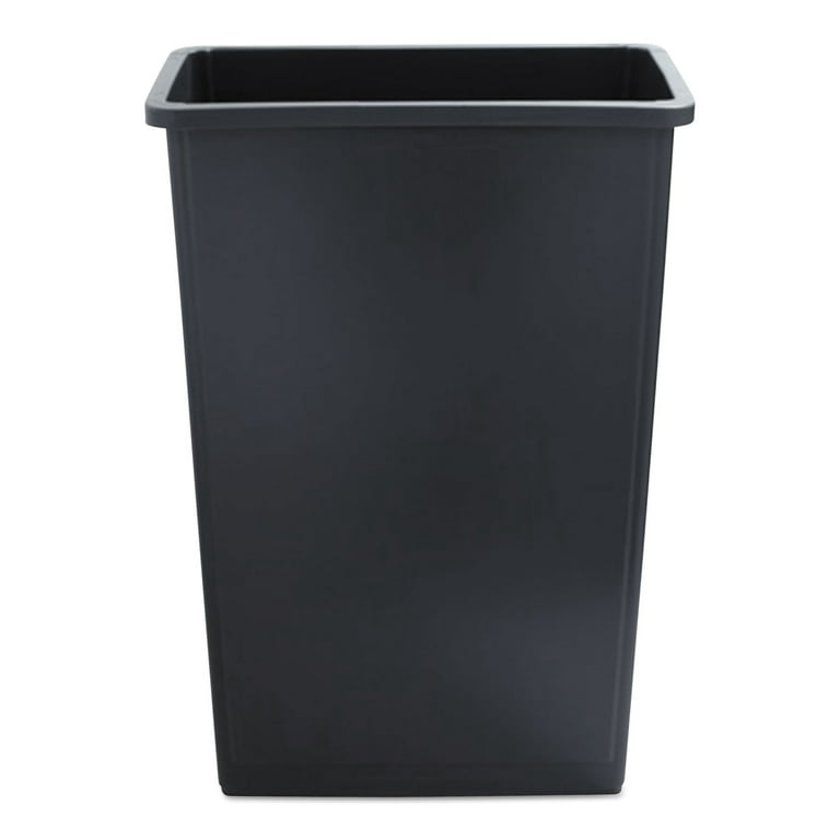 Boardwalk 23-Gallons Gray Plastic Touchless Kitchen Trash Can