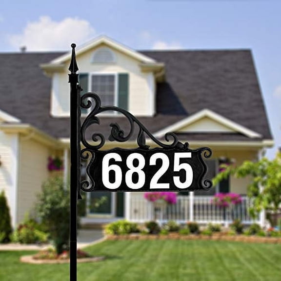 address-america Super Reflective Address Sign Kit, 48” x 18”