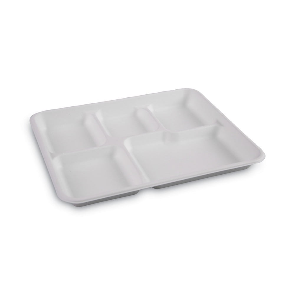 Avant Grub Heavy Duty, Recyclable 12 in. Serving Tray and Lid 5pk. Large,  Black Plastic Party Platters with Clear Lids Dishware Plate, Elegant Round