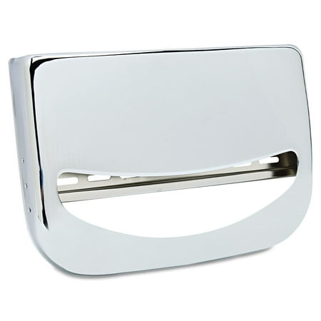Boardwalk Toilet Seat Cover Dispenser 16 x 3 x 11 1/2 Chrome KD200