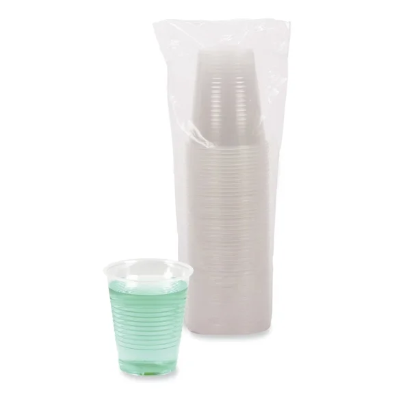 Boardwalk Transcup12Pk 12 Oz. Plastic Cold Cups - Translucent (50/Pk) New