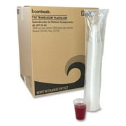Boardwalk Translucent New Disposable Plastic Cold Cups, 7 oz, Polypropylene, 2,500/Carton