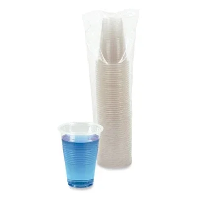 Boardwalk Translucent Plastic Cold Cups, 16 Oz, 50/Pack Bwktranscup16Pk
