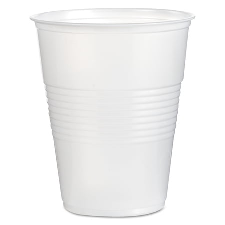 Boardwalk Translucent Plastic Cold Cups, 16 oz, Polypropylene, 20 Cups/Sleeve, 50 Sleeves/Carton -BWKTRANSCUP16CT