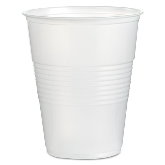 Boardwalk Translucent Plastic Cold Cups, 16 oz, Polypropylene, 20 Cups/Sleeve, 50 Sleeves/Carton -BWKTRANSCUP16CT
