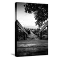 thumbnail image 1 of Art.com Boardwalk on the Beach at Sunset - Florida Stretched Canvas Print Wall Art by Philippe Hugonnard, 12" x 18", 1 of 4