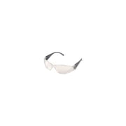 ERB&trade; Boas Safety Glasses, Smoke Frame, Clear Lens